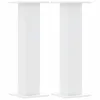 vidaXL Support pour plantes 2 pcs. Blanc 30x30x95 cm Bois Voir les images du produit 1