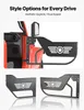 Porte tubolari per Jeep, 4 porte, compatibili con Jeep Anteprima dell’immagine prodotto 7