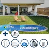 Stahlwandpool Set (6-teilig) tief achtform 540 x 350 x 120 Produktbild-Vorschau 1