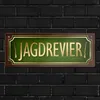 Jagdrevier Metallschild XL mit Jagd Motiv Produktbild-Vorschau 7
