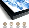 MuchoWow® MuchoWow® Gerahmtes Poster Blumen - Blau - Produktbild-Vorschau 3