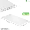 VOUNOT® Gewächshausplatten 10er Set, Polycarbonatplatten Produktbild-Vorschau 2
