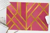 MuchoWow® Schreibtischunterlage Gold - Design - Rosa 60x40 Produktbild-Vorschau 5