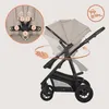 Lionelo Bianka 3in1 Kinderwagen, Autotransporter, Autositz, Produktbild-Vorschau 5