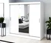 Szafa przesuwna - 200x200cm - Biały Mat - Szafa przesuwna Podgląd zdjęcia produktu 2