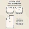 sleepwise Bettwäsche 240x220 Sommer Bettwäsche 3tlg- , Produktbild-Vorschau 6