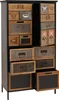 Apothekerkommode HWC-O80, Schrank Highboard Schubladen, Produktbild-Vorschau 1