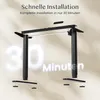 FLEXISPOT CylineX Höhenverstellbarer Schreibtisch mit Produktbild-Vorschau 9