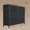 SONGMICS Kommode mit 5 Schubladen, Schubladenschrank mit Produktbild-Vorschau 8