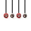 Nedis Câble audio stéréo - 2x RCA mâle - 2x RCA mâle - Voir les images du produit 1