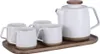 Bílá porcelánová konvice, čínská keramická čajová souprava Náhled obrázku produktu 1
