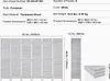 Product specifications and dimensions for a room divider. Náhled obrázku produktu