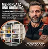MONZANA® Schwerlastregal 180x90x40cm 875kg 5 MDF-Platten Produktbild-Vorschau 7