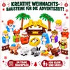 Adventskalender 2026 mit 24 Zahlen, Jesus Geburt Szene aus Produktbild-Vorschau 5
