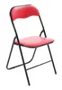 Klappstuhl HLO-CP52  rot/schwarz Produktbild-Vorschau 1