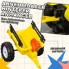 HOMCOM Trettraktor mit Anhänger Tretauto Traktor ab 3 Jahre Produktbild-Vorschau 5