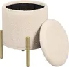 EUGAD Sitzhocker mit Stauraum, faltbar, Metallbeinen, aus Produktbild-Vorschau 9