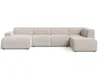 GrainGold Ecksofa U-Form Rechts Belluno - Ecksofa mit Produktbild-Vorschau 2