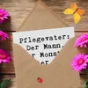 Mr. & Mrs. Panda Grußkarte Spruch Pflegevater Held - Weiß - Produktbild-Vorschau 3