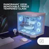 Mars Gaming MC-3TCOREW, Midi Tower, PC, Weiß, ATX, micro Produktbild-Vorschau 2