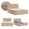 Boxspringbett 140x200 mit 2 Bettkästen, Kontinentales Bett Produktbild-Vorschau 1