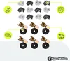 Kit d'accrobranche HyperMotion - 18 articles Voir les images du produit 3
