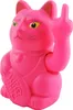 Glückskatze Angry Cat Maneki-neko Stinkefinger Mittelfinger Produktbild-Vorschau 2