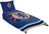 A Chelsea FC branded duvet cover and pillow set displayed on a bed. Náhľad obrázku produktu
