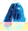 Blauer Tanzwedel - Pom Pom blau  Chearleader Pon Pon  - Produktbild-Vorschau 4