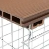 Gabionenbank Gabionen Sitzbank WPC 100x30x43cm Gartenbank Produktbild-Vorschau 8