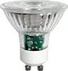 A close-up studio shot of an LED light bulb. Voir les images du produit
