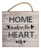 4er Set Wandbilder 20x20cm Sprüche Vintage Shabby Chic Produktbild-Vorschau 5