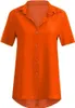 ASKSA Damen Bluse Chiffon Elegant Kurzarm Oberteile Produktbild-Vorschau 2
