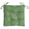 vidaXL Coussin de chaise 4 pcs. Motif de feuilles 40x40x7 Voir les images du produit 5