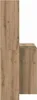 vidaXL Scrivania in rovere Artisan 138,5 x 55 x 143 cm Anteprima dell’immagine prodotto 6