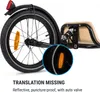 KLARFIT Companion Chaser príves na bicykel - do 30 kg, 16" Náhľad obrázku produktu 5
