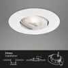 Briloner, juego de 3 focos empotrables LED Nava, color Vista previa de la imagen del producto 5