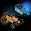 An orange and a blue remote-controlled car are shown with arrows indicating a body swap. Anteprima dell’immagine prodotto