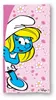 Telo mare "Floral Fun" dei Puffi 70x140 Anteprima dell’immagine prodotto 2