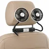 Auto Ventilator Doppelkopf, 360° drehbar, LED, 3 Stufen, Produktbild-Vorschau 1