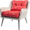TexDeko® Loungekissen Gartenpolster Set mit Rückenkissen Produktbild-Vorschau 1