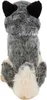 Kuscheltier Wolf sitzend 28 cm beige-grau Produktbild-Vorschau 3