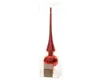 Kaemingk Copri albero di Natale Rosso rosso lucido Ø 6 cm Anteprima dell’immagine prodotto 5