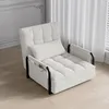 UnboxG Sofa-Bett Beige aus Lammfell, 5-fach verstellbar, Produktbild-Vorschau 10