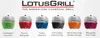 LotusGrill Grillhaube miit Glas (neu!) Edelstahl XL Produktbild-Vorschau 6