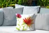 MuchoWow® Outdoor Kissen - Abstraktes Blumenmuster, Produktbild-Vorschau 4