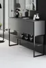 Skye Decor, Luxe - Black, Anthracite, Komoda, Czarny, 120 x Podgląd zdjęcia produktu 2