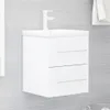 vidaXL Waschbeckenunterschrank Weiß 41x38,5x48 cm Produktbild-Vorschau 2