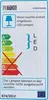 An energy efficiency label for a light fixture. Produktbild-Vorschau