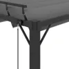 vidaXL Pergola avec toit à lamelles 3x3 m Anthracite Tissu Voir les images du produit 5